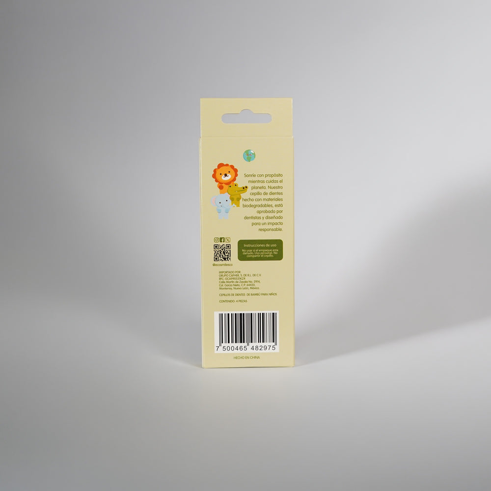 Floss Picks Kids - 05 producto lateral ecosmiles floss kids