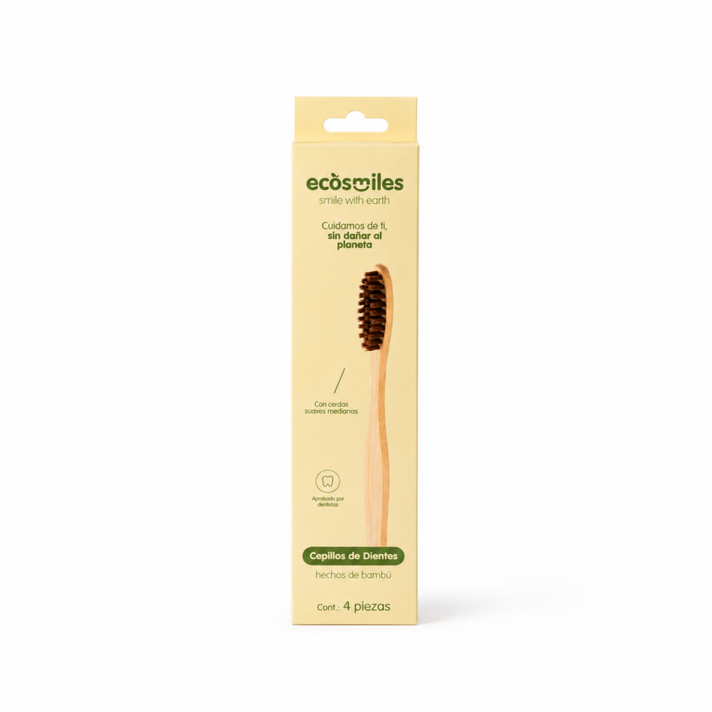 Cepillo de Dientes de Bambú – Adulto