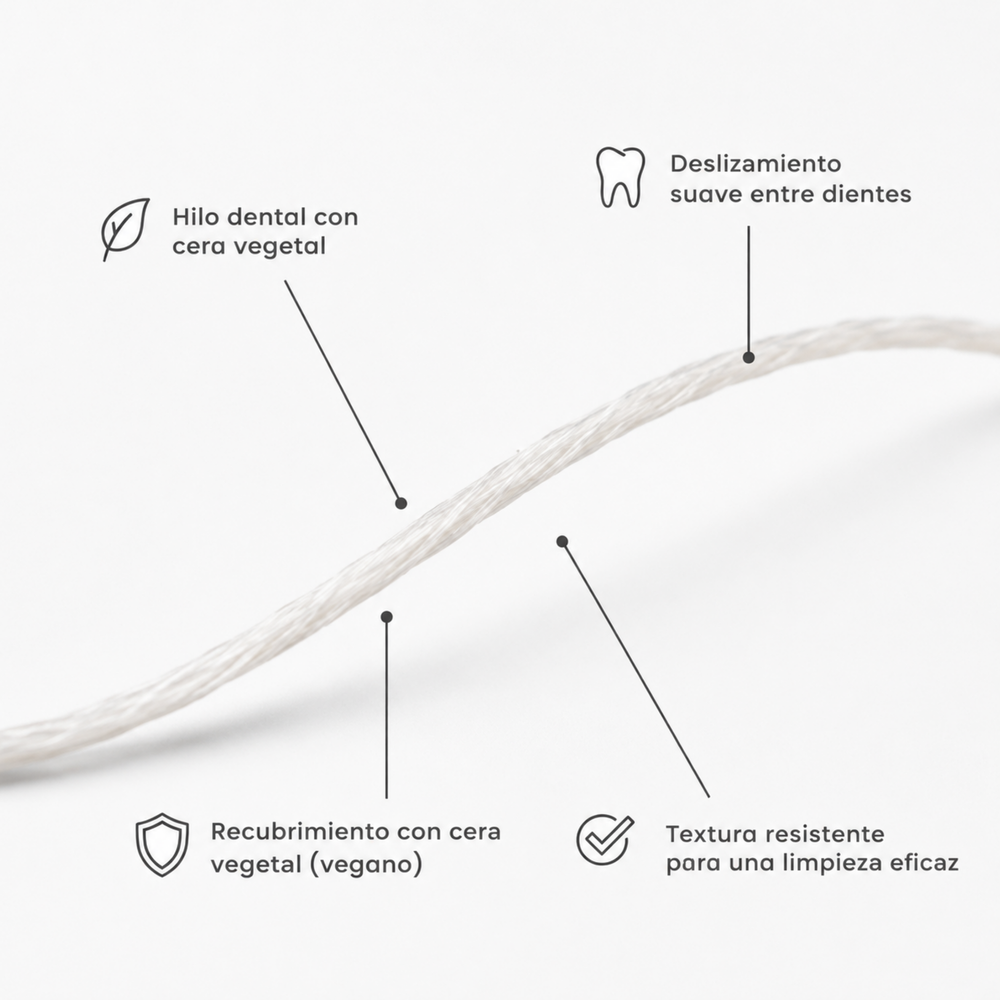 Hilo Dental Biodegradable – Maíz de Trigo