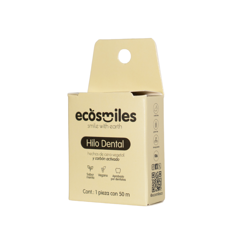 Hilo Dental Biodegradable – Carbón Activado